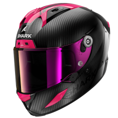 CASCO SHARK AERON CARBON SKIN DVB CARBON VIOLET BLUE