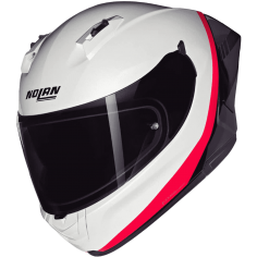CASCO NOLAN N60-6 S SPORT VERNICATURA SPECIALE PEARL / BLACK / ORANGE