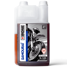 ACEITE DE MOTO 2T IPONE SAMOURAI RAING 2T - AROMA A FRESAS